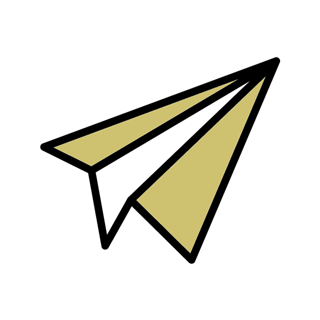 Paper plane icon